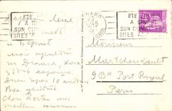 CPA Dinard Les Palmiers vers Saint Malo