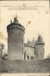 VINTAGE POSTCARD Combourg the Feudal Castle Tours of Crosses and the Cat the castle of Combourg
