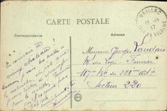 VINTAGE POSTCARD Combourg the Feudal Castle Tours of Crosses and the Cat the castle of Combourg