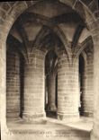 CPA Le Mont Saint Michel L'abbaye La crypte des gros piliers