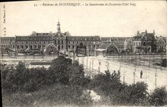 VINTAGE POSTCARD Surroundings of Dunkirk the Sanatorium of Zuydcoote