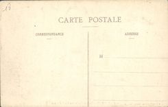 POSTAL Bourges de la VENDIMIA que la catedral vista como el cuervo vuela