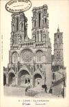 VINTAGE POSTCARD Laon the Cathedral