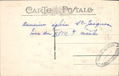 St Quentin Beftroi de la POSTAL de la VENDIMIA en el interior del intercambio de producto Militaria