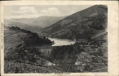 CPA St Chamond Barrage de la Rive