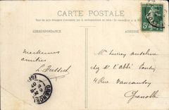 VINTAGE POSTCARD Winnowing machine the Viaduct