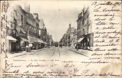 CPA Fontainebleau La Rue Grande