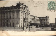 VINTAGE POSTCARD Bordeaux Parks South Departure