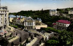 POSTAL MODERNA Chatelguyon pone el casino del teatro de Brosson y el establecimiento hidropático