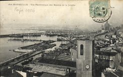 CPA Marseille Vue panoramique des bassins de la Joliette 