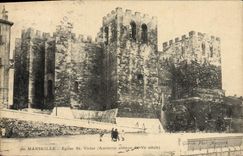 CPA Marseille Eglise St Victor Ancienne abbaye 