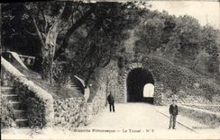 CPA Biarritz Pittoresque Le Tunnel