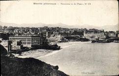 CPA Biarritz Pittoresque Panorama vu du Phare