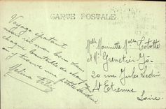 Caminata de Marsella de la POSTAL de la VENDIMIA de la cornisa