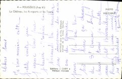 MODERN CARD Ferns the Castle Walls and Tours