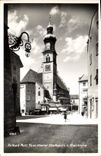 MODERN CARD Solbad Hall the Tirol Oberer Stadtplatz m Pfarrkirche