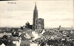 VINTAGE POSTCARD Strassburg