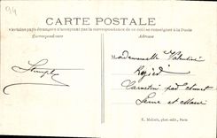 VINTAGE POSTCARD Vincennes Panorama Towards the Keep