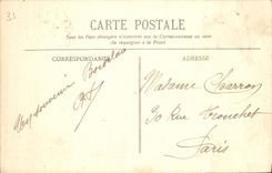 CPA Bourdeaux Les Colonnes Rostrales Train