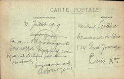 VINTAGE POSTCARD Arbois Cascades