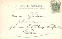 CPA Le lac de Geneve et les Alpes Vue prise de Saint Cergues 