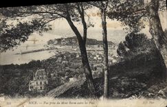 CPA Nice Vue Prise du Mont Boron entre les Pins