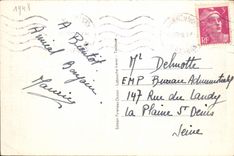 VINTAGE POSTCARD Luchon Valley of the Lily