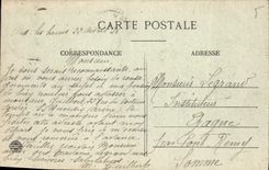 VINTAGE POSTCARD Aix les Bains View the Lake of Le Bourget