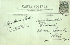 VINTAGE POSTCARD Gerardmer House Forestiere de Belle Sight