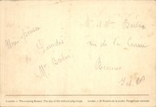 Rosario pesado de la POSTAL de la VENDIMIA de la tarde el día de peregrinaje