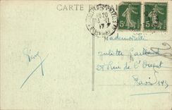 CPA Marseille La Corniche Le Prophete Tramway