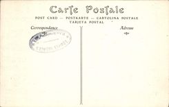 VINTAGE POSTCARD Pau the Castle and the Gassion Hotel Seen from of Gave