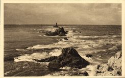 CPA Pointe Du Raz De Sein Le Phare de la Vieille