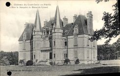 CPA Chateau du Coat Caric en Plestin 