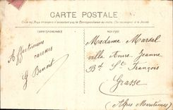 CPA Marseille Le Pont Transbordeur et le Fort St Jean