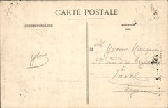 VINTAGE POSTCARD Saint Lunar Sight Interior of Takes off