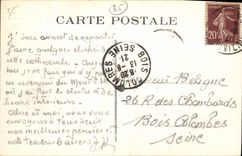 VINTAGE POSTCARD Fraud of Brittany Porch of the Cathedral