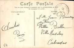 CPA Biarritz Rocher de la Vierge Par Mer agitee