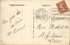 CPA Le Ha La Place Gambetta et le Bassin du Commerce Bateaux