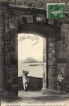 VINTAGE POSTCARD Holy Malo the Gate of the Vanvert Fields and the Fort of the Small Be