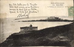 CPA Saint Malo Le Tombeau de Chateaubriant Botrel