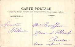 VINTAGE POSTCARD Biarritz Main beach Seen Hotel of the Palate