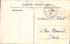 VINTAGE POSTCARD Biarritz Dimensions Basques And the Pyrenees