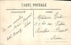 CPA Biarritz Vue Generale et les Pyrenees