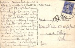 CPA Marseille L'anse Du Prophete Et I'Hotel De La Reserve