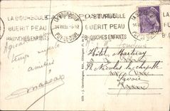 VINTAGE POSTCARD Auvergne Puy De Sancy