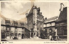 VINTAGE POSTCARD Dijon the Dueal Palate And the Tower Of Bar