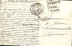 VINTAGE POSTCARD Dijon the Dueal Palate And the Tower Of Bar