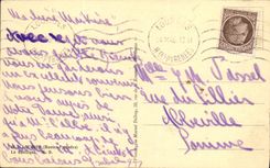 VINTAGE POSTCARD Heavy the Basilica