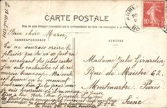 VINTAGE POSTCARD Tarbes Prefecture
